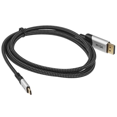 Кабель-адаптер DP A(m) <-->USB 3.1 Type-Cm,bi-direct, 8K@60Hz, 1,5 м, VCOM <CU422VB-1.8>