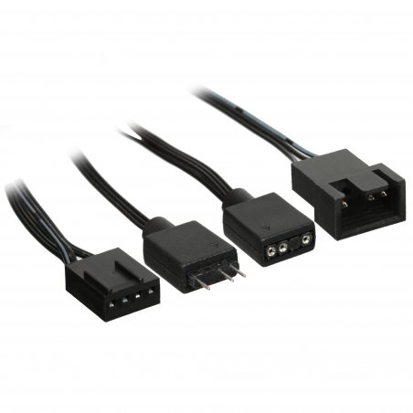 Реверсный вентилятор Fan Ocypus Beta F12 BK ARGB REVERSE BLADE PWM черный