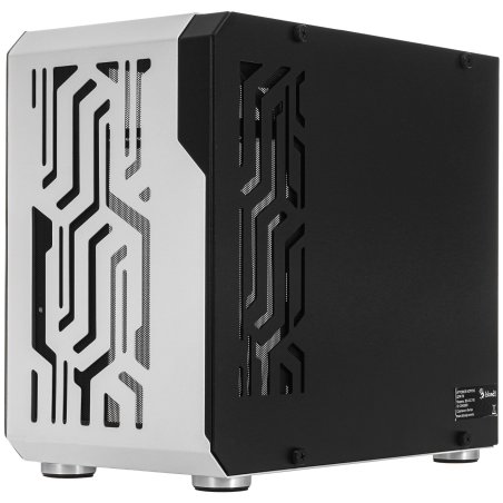 Компьютерный корпус Bloody BD-CC110 белый без БП mATX 5x120мм 2xUSB 3.0 audio