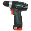 Дрель-шуруповерт аккумуляторная Metabo PowerMaxx BS 600080500, Аккумуляторный, 12В, 2 АКБ