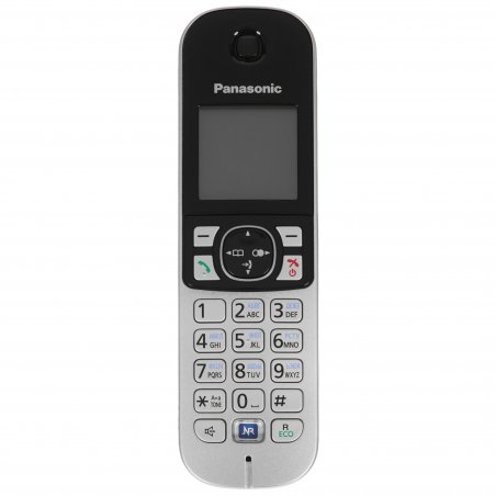 Телефон беспроводной (DECT) Panasonic KX-TG6811RUB черный Беспроводной DECT,40 мелодий,телефонный справочник 120 зап.