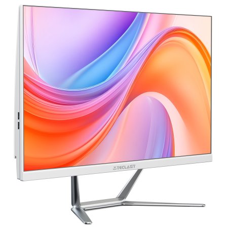 Моноблок Teclast K24 Air 23.8" Full HD i5 14450HX (2.4) 32Gb SSD 1Tb Iris Xe Windows 11 Pro GbitEth WiFi BT 120W клавиатура мышь белый 1920x1080