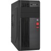 Компьютерный корпус Miditower ExeGate UN-605B Black, ATX, (UN450, 120мм), 2*USB, Audio, замок блокировки кнопки питания