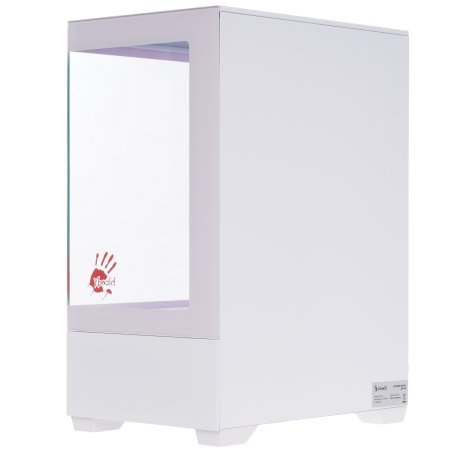 Корпус Bloody CC-125 белый без БП mATX 5x120мм 2xUSB2.0 1xUSB3.0 audio bott PSU