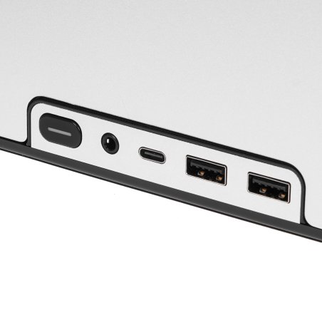 Компьютерный корпус без блока питания Fractal Design Era 2, SFF, 2x120мм, 2xUSB-A 3.0 + 1xUSB 3.2 Type-C, SFX PSU Support, mITX Silver