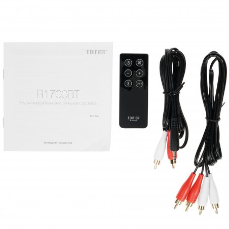 Колонки Edifier R1700BT White Активные, 2 x 33W RMS, 30-20000Гц, дерево, пульт ДУ, Bluetooth