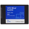 Накопитель SSD WD 2Tb Blue Client SATA 2.5" 6Gb/s, 560/530, IOPS 95/84K, MTBF 1,75M, 3D NAND TLC, 500TBW, Retail (856315)