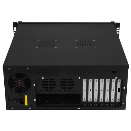 Серверный корпус ExeGate EX293566RUS Pro 4U480-06/4U4021S (RM 19", высота 4U, глубина 480, БП 1100ADS, USB)