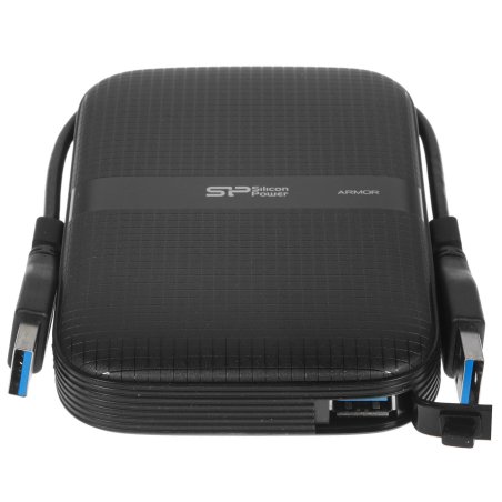 Внешний HDD SILICON POWER Armor A60 1TB 2.5", USB 3.2 Gen. 1, IPX4, черный