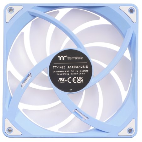 Вентилятор для корпуса Thermaltake CT140 EX Sync Hydrangea ARGb 140х140x25 синий (упаковка 3шт) CL-F197-PL14BU-A