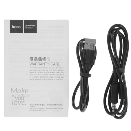 Наушники + микрофон HOCO M86/ Кнопка ответа/ 1.2м/ 3.5 мм jack/ белый