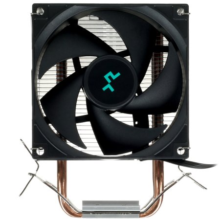 Кулер для процессора DEEPCOOL AG200 черный, 92 мм, алюминий/медь, 3050 об/мин, 30.5 дБ, 4 pin, 100 Вт, 133 мм