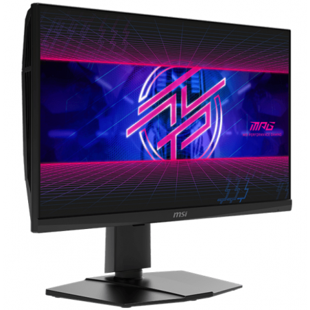 Монитор 24" MSI MPG 242R X60N TN FHD, 600 Гц, 0.1 мс (GtG), 16:9, 500 кд/м², HDMI 2.1 x2, DP 1.4a, USB-C (98 Вт PD), DisplayHDR 400, Adaptive-Sync, RGB-подсветка, черный