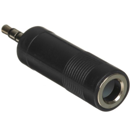 Переходник аудио стерео VCOM CA545 3.5мм M (штекер) --> 6.35мм F (гнездо)