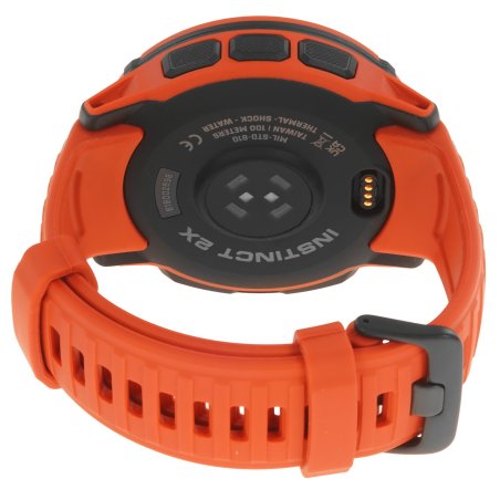 Смарт-часы Garmin Instinct 2X Solar красный 50мм