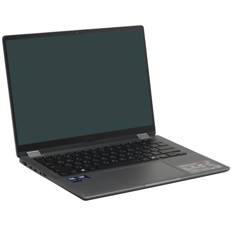 Ноутбук Asus Vivobook 14 Flip TP3407AA-SG111W Core Ultra 7 355 16Gb SSD512Gb Intel Graphics 14" OLED Touch WUXGA (1920x1200) Windows 11 Home grey WiFi BT Cam (90NB17C1-M007C0)