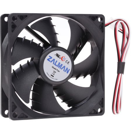 Вентилятор для корпуса Zalman ZM-F2 PLUS (SF) черный, 92 мм, 1500 об/мин, 23 дБ, 3 pin