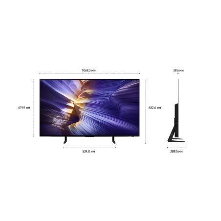 Телевизор Samsung 48" QE48S90FAEXRU OLED