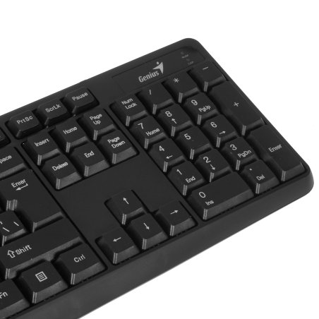Клавиатура проводная Genius Smart KB-117, USB, черный