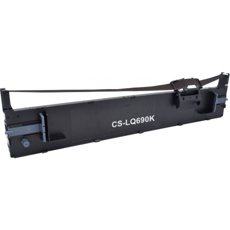 Картридж матричный Cactus CS-LQ690K (S015610) черный (12.7 мм, 32 м) для Epson LQ-690/690C/675KT/680K/690K/695C/LQ106KF/VP-F2000