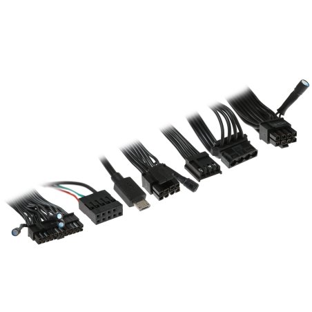 Блок питания Gigabyte GP-AP1200PM, 1200Вт, 80 PLUS Platinum, 140мм, модульный, черный