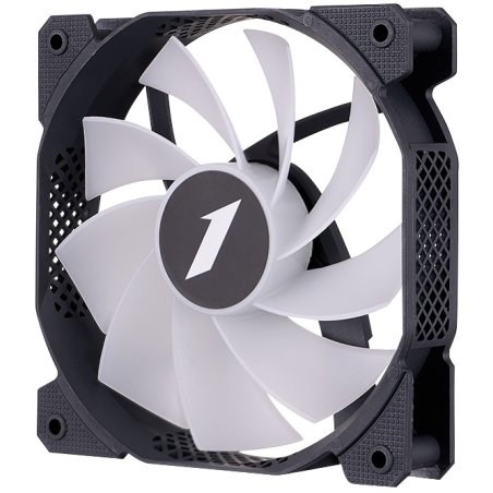 Вентилятор для корпуса 1STPLAYER F7R Black F7R-BK 120mm, 600-1800rpm, 56.34CFM, 36.99dBa, BULK