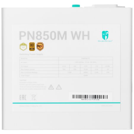 Блок питания Deepcool / GamerStorm PN850M, 850Вт, 80 PLUS Gold, 120мм, черный
