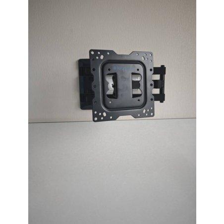 Кронштейн Kromax DIX-18 BLACK(для LED/LCD телевизоров 22"-55", max 40 кг, настенный, 5 ст свободы, наклон ±15°, поворот 180°, от стены 66-605 мм, max VESA 400x400 мм, вращение экрана ±5°, съемная монтажная пластина, кабель-канал, 4 шт/уп.)