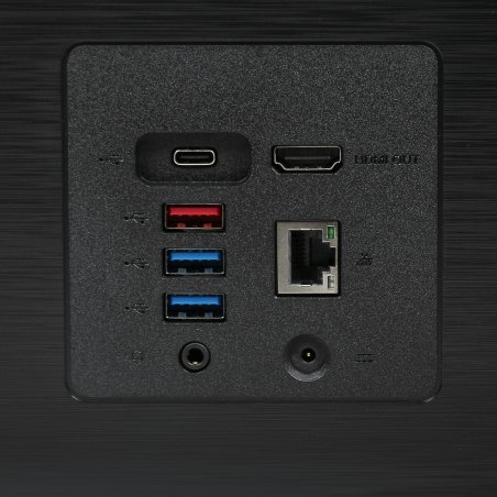 Моноблок Acer Aspire C24-1800 23.8" Full HD i3 1315U (1.2) 8Gb SSD 512Gb UHDG CR Eshell GbitEth WiFi BT 65W клавиатура мышь Cam черный 1920x1080