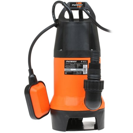 Садовый насос дренажный Patriot F900 900Вт 14000л/час