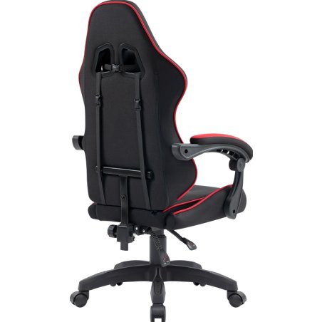 Кресло игровое Defender Sorrento черный/Красный, класс 3, ткань