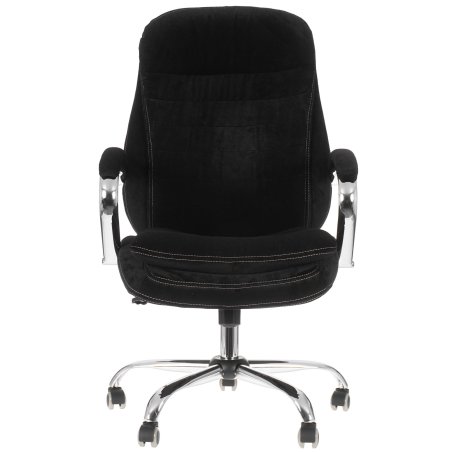 Кресло руководителя Бюрократ T-9950SL Fabric черный Light-20, крестовина металл хром