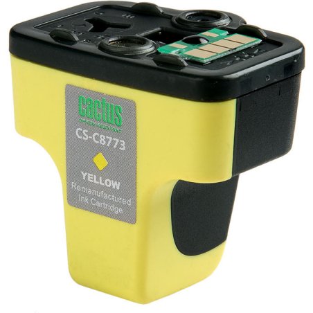 Картридж струйный Cactus CS-C8773 желтый для №177 HP PhotoSmart 3213/3313/8253/C5183/C6183/D7463 (11