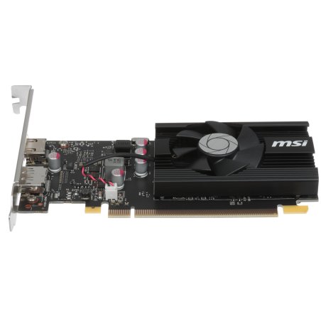 Видеокарта MSI PCI-E GT 710 2GD3H LP nVidia GeForce GT 710 2048Mb 64bit DDR3 954/1600 DVIx1/HDMIx1/CRTx1/HDCP Ret low profile