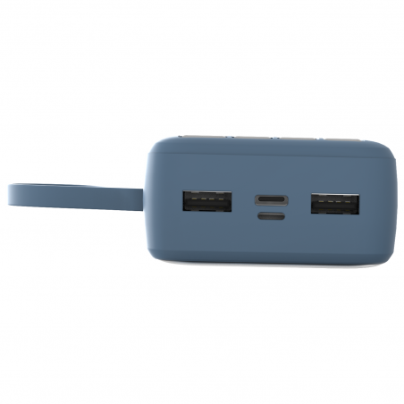 Портативный аккумулятор Tecno OnGO L101 10000mAh 12W 2.4A 2xUSB-A/USB-C черный