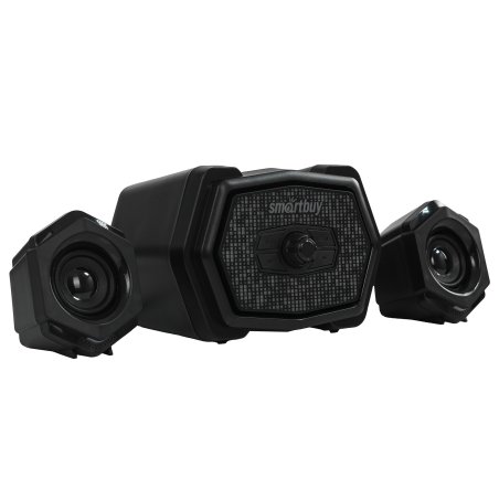 Акустическая система 2.1 Smartbuy W70, Bluetooth, 11Вт, RGb-подсветка, черная (арт. SBA-5150)