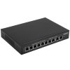 Коммутатор PoE Osnovo SW-21000(120W), 8 x FE с поддержкой PoE (IEEE 802.3af/at), 2 x FE, до 30W на порт, суммарно до 120W