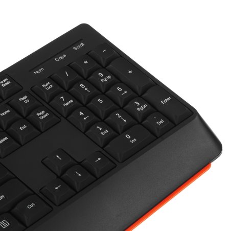 Клавиатура проводная Defender Atom HB-546, USB, черный