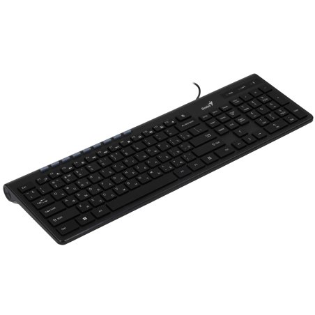 Клавиатура проводная Genius SlimStar 230II 31310048402, USB, черный
