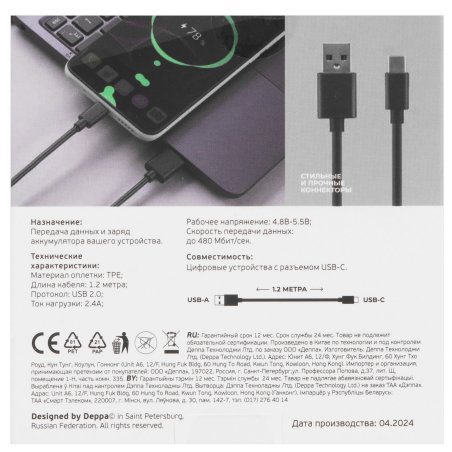 Зенковка конусная Denzel под М3, HSS, по металлу, цилиндрический хвостовик