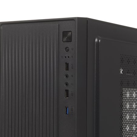 Компьютерный корпус Accord ACC-261B черный без БП mATX 1x80мм 1x92мм 2x120мм 2xUSB2.0 1xUSB3.0 audio