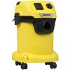 Строительный пылесос Karcher WD 3 P V-17/4/20 желтый, 1000 Вт, уборка сухая/сбор воды, пылесборник мешок/контейнер, 17 л
