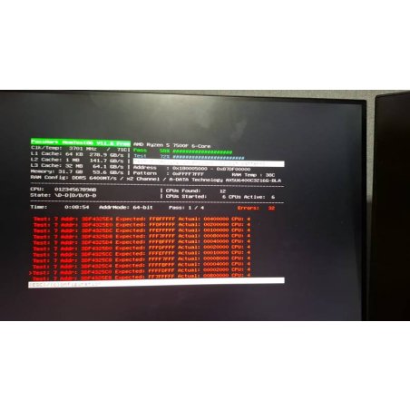 Оперативная память ADATA XPG Lancer Blade, DDR5, 16GB (2x8GB), 5600 MHz, CL46, ECC, с радиатором, черный
