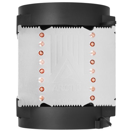 Вентилятор для процессора Arctic Freezer 4U-M Rev. 2 серебристый/черный, 120 мм, алюминий/медь, 2300 об/мин, 40 дБ, 4 pin, 350 Вт, 145 мм