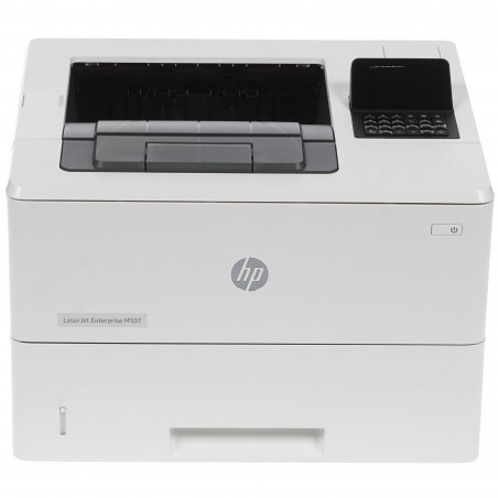 Принтер лазерный HP LaserJet Enterprise M507dn (1PV87A), A4, ч/б, печ. до 43 стр/мин, 1200 x 1200 dpi, USB, RJ-45, Air Print, Mopria