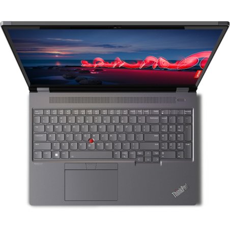 Ноутбук Lenovo ThinkPad P16 G2 16" WQUXGA (3840 x 2400) IPS 100%DCI-P3 800 nits, Intel i7-14700HX,  32Gb DDR5, 1TB SSD, NVIDIA RTX 1000 Ada 6Gb, Intel® Wi-Fi 6E, 1080P FHD RGb Cam, 94Wh,  Backlit Keys, Win 11 Pro, Black (EN_kbd, 3pin cable)