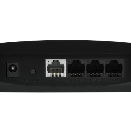 Двухдиапазонный роутер MERCUSYS AX3000 Wi-Fi 6, до 574 Мбит/с на 2,4 ГГц + до 2402 Мбит/с на 5 ГГц,4 фиксированные внешние антенны, 3 гигабитных порта LAN, 1 гигабитный порт WAN