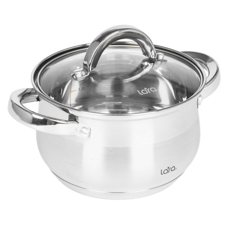 Кастрюля LARA СИМФОНИЯ LR02-460  2.1 л, 16x10,5 см,