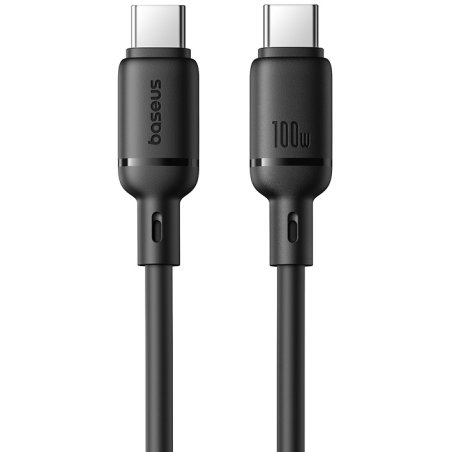Baseus Silky Series Fast Charging Cable Type-C to Type-C 100W 2m Cluster Black
