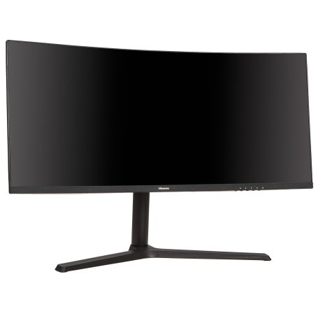 Монитор 34" Hisense 34G6K-PRO VA 3440x1440, 180 Гц, 1 мс, 21:9, 400 кд/м2, 2xHDMI, 1хDP, изогнутый, черный